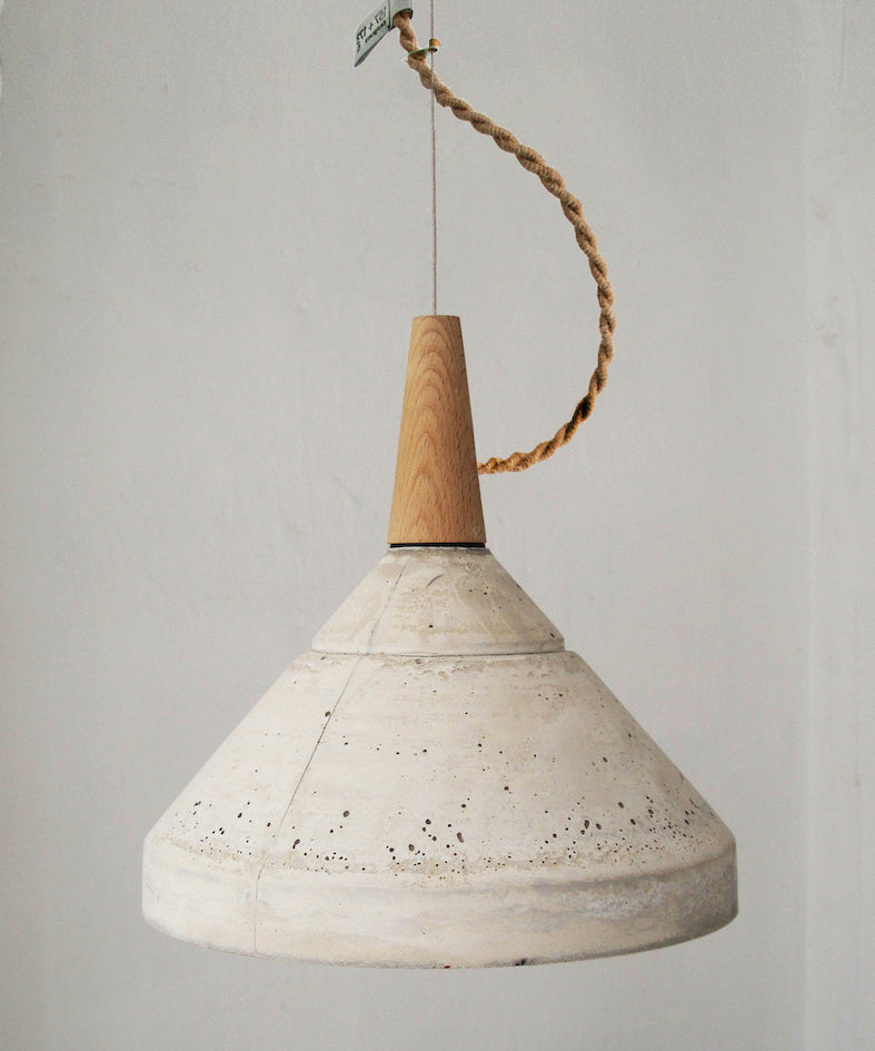 ceiling concrete lamp